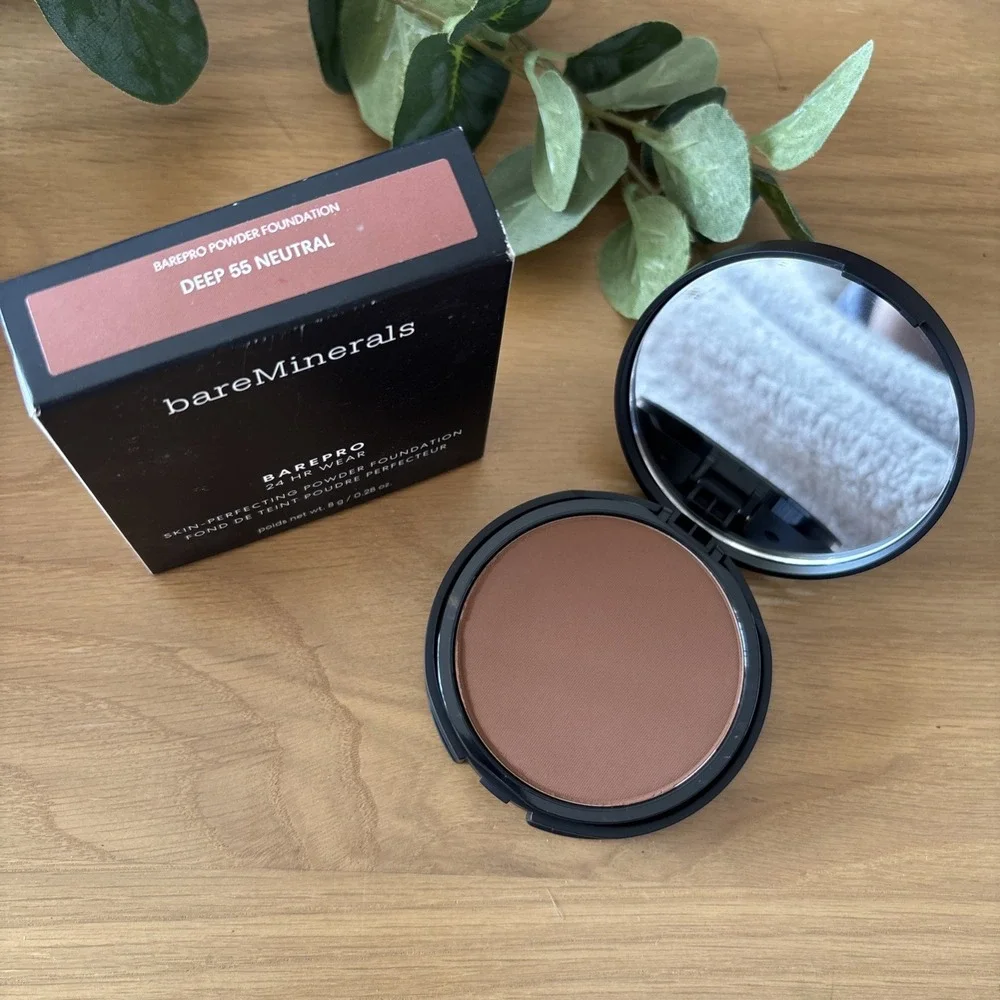 bareMinerals DEEP 55 NEUTRAL Barepro 24hr Perfecting powder Foundation 8g